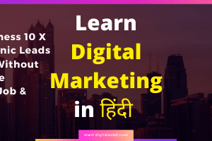 Free Webinar - Learn Digital Marketing in Hindi